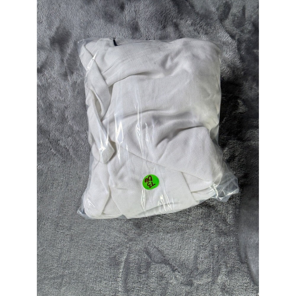 Dior Garment Bag White Canvas Suit Cover Travel Storage Zip Logo 37x26 - Picture 5 of 9